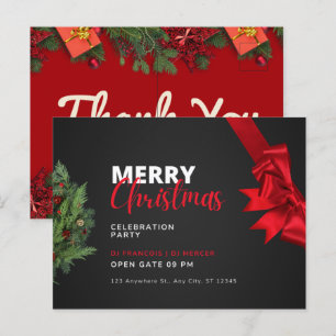 Tarjeta de publicación de invitación para fiesta d