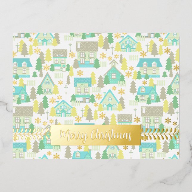 Tarjeta de publicación de vacaciones de Relieve me (Anverso)