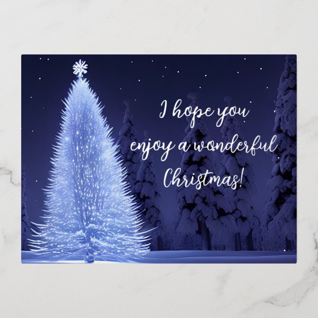 Tarjeta de publicación de vacaciones Rustic White  (Anverso)