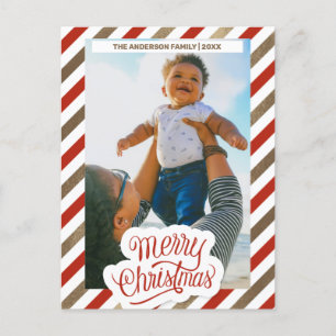 Tarjeta de publicación navideña para Navidades de 