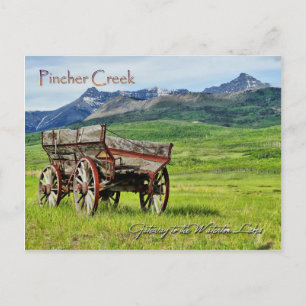 Tarjeta de publicación Pincher Creek