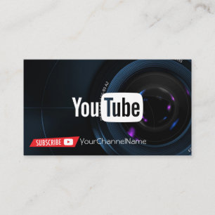 Tarjeta de publicidad de canal