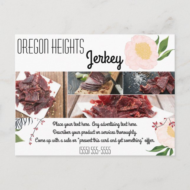 Tarjeta de publicidad de negocios Cosmos rosados b (Anverso)