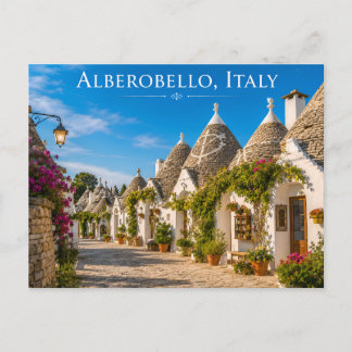Tarjeta de Pueblo Soleado Casas Trulli