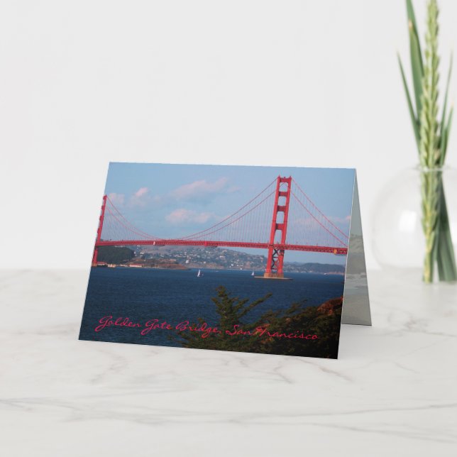 Tarjeta de puente Golden Gate (Anverso)