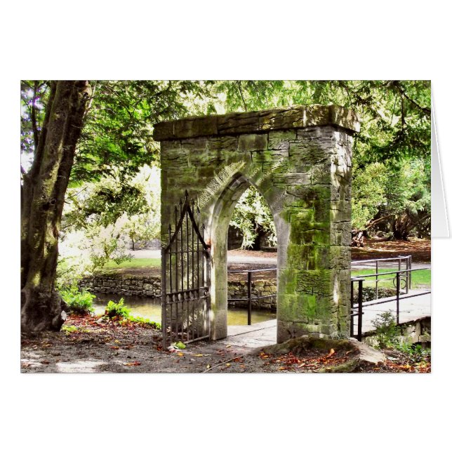 Tarjeta de puerta encantada (Anverso (Horizontal))