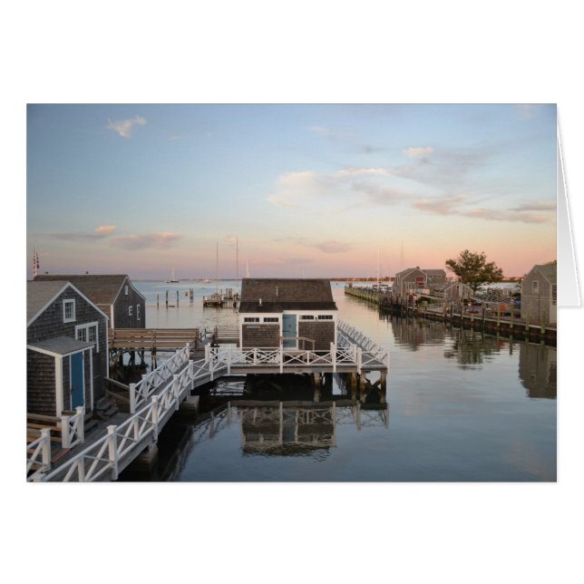 Tarjeta de puerto Nantucket (Anverso (Horizontal))