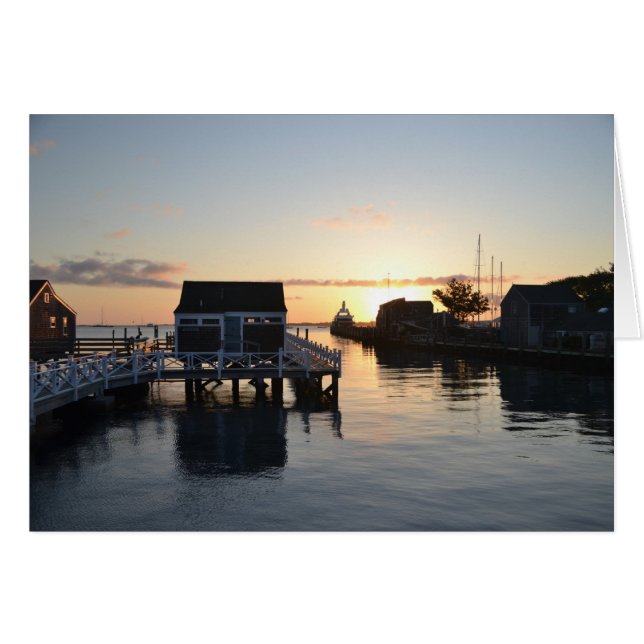 Tarjeta de puerto Nantucket (Anverso (Horizontal))