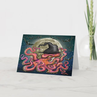 Tarjeta de Pulpo Brujo