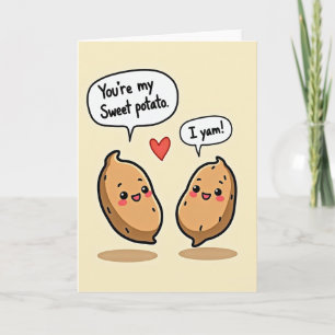 Tarjeta de Pun de Batata Dulce