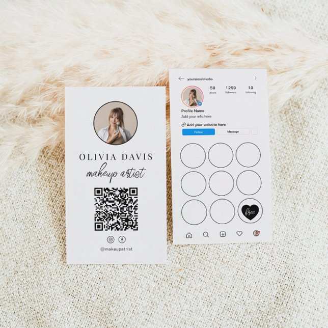 Tarjeta de puntería de lealtad de código QR para e (Subido por el creador)