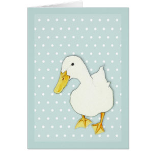 Tarjeta de puntos del beso pato