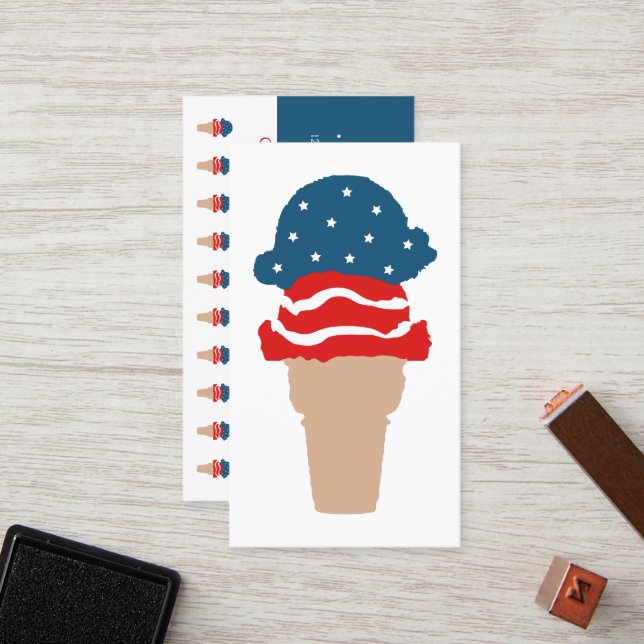 tarjeta de punzonado de fidelidad a helados de est (Anverso/Reverso In Situ)