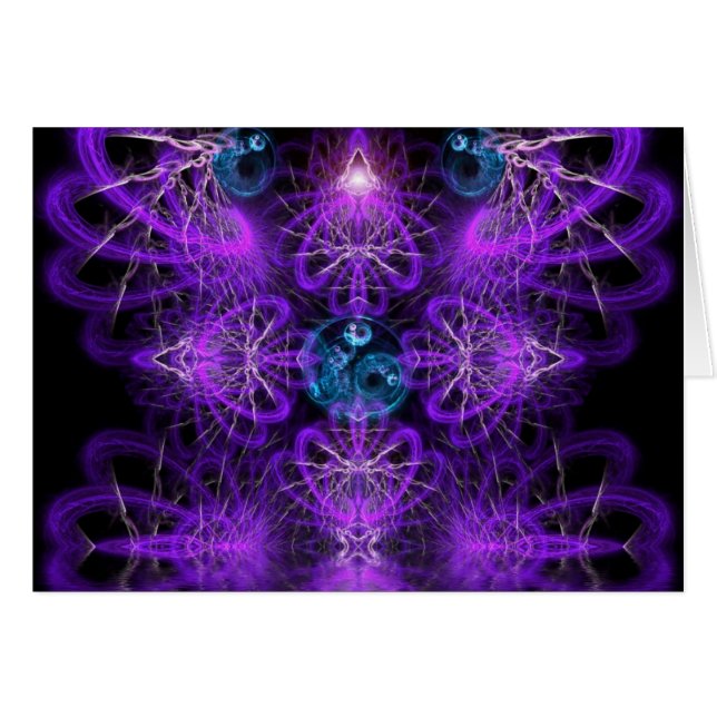 Tarjeta de PURPELINA FractalARTS (Anverso (Horizontal))