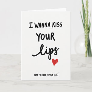 Tarjeta de Quiero Besar Tus Otros Labios