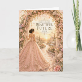 Tarjeta de Quinceañera para Creer en el Futuro Her