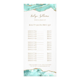 Tarjeta de rack Aquamarine agate price list