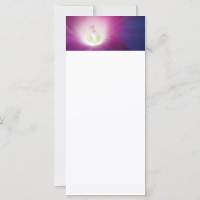 Tarjeta de rack con tonos púrpura (Anverso)