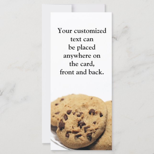 Tarjeta de rack Cookies (Anverso)