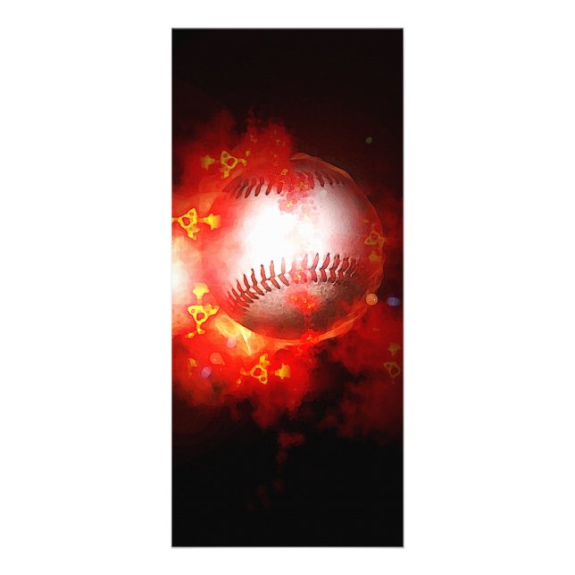 Tarjeta de rack de béisbol que llama (Frente)
