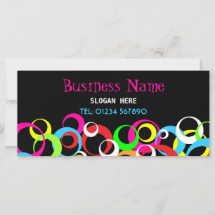 Tarjeta de rack de diseño retro