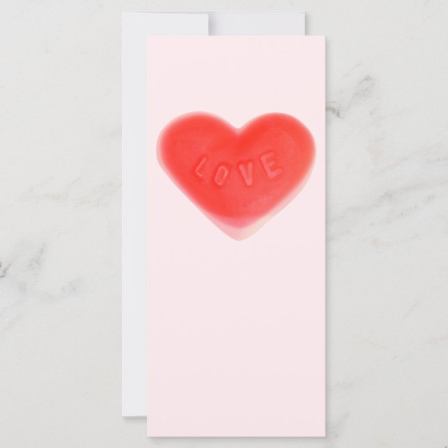 Tarjeta de rack Sweet Heart Pink (Anverso)