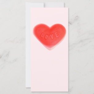 Tarjeta de rack Sweet Heart Pink