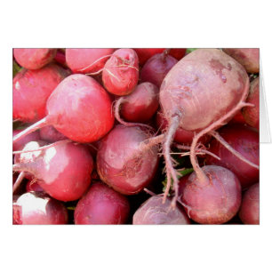 Tarjeta de Radish Blank