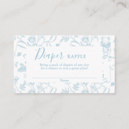 Tarjeta de Raffle de niño de Baby Shower para oso