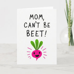 Tarjeta de Raíces y Verduras Dulces de Mamá