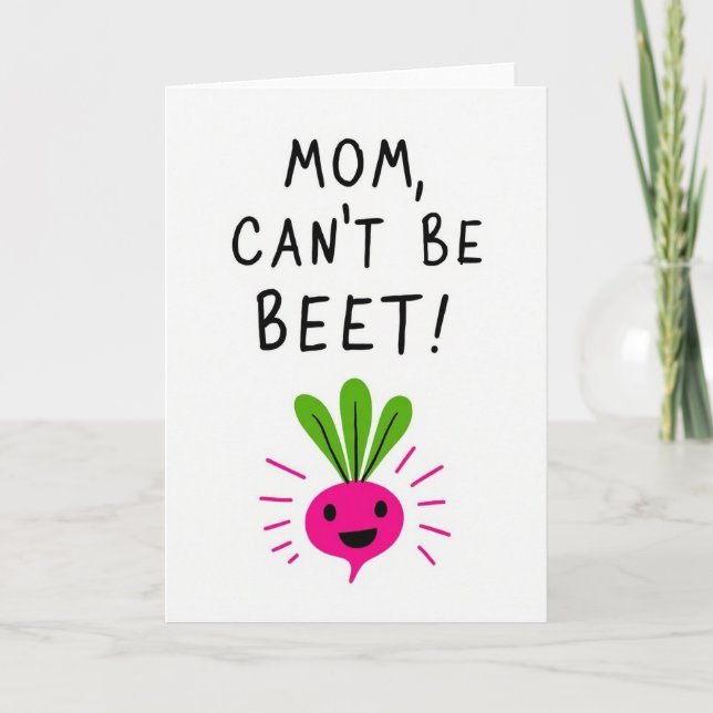 Tarjeta de Raíces y Verduras Dulces de Mamá (Anverso)