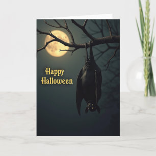 Tarjeta de Rama Feliz Halloween