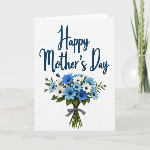 Tarjeta de Ramo de Flores Azure