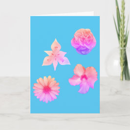 Tarjeta de ramo de pastel