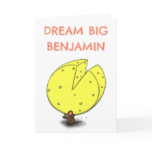 Tarjeta de ratón inspiradora, graciosa y graciosa