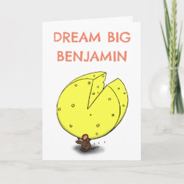 Tarjeta de ratón inspiradora, graciosa y graciosa