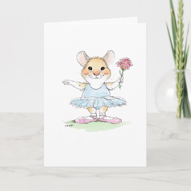 Tarjeta de ratón Tutu Cute Ballet (Anverso)