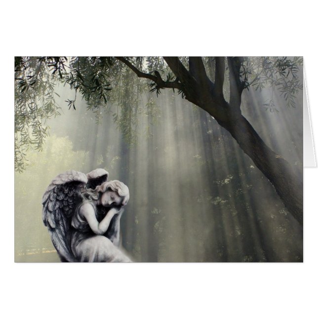 Tarjeta de rays de Angel In Sun (Anverso (Horizontal))