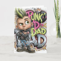 Tarjeta de Rebelión de Papá Punk