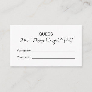 TARJETA DE RECEPCIÓN 