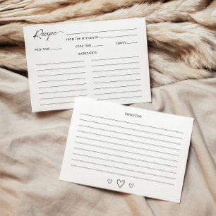 TARJETA DE RECEPCIÓN 