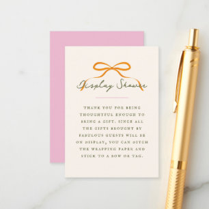 TARJETA DE RECEPCIÓN