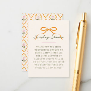 TARJETA DE RECEPCIÓN