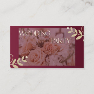 TARJETA DE RECEPCIÓN 結婚式招待状(おしゃれ)