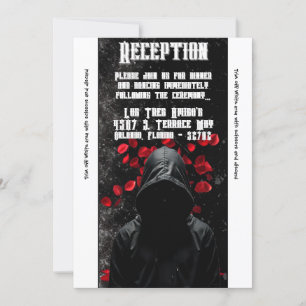Tarjeta de recepción 3.5x7 que contiene las prader
