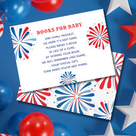 Tarjeta De Recepción 4 de julio: Baby Shower Books for Baby