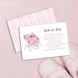 Tarjeta De Recepción A Little Ballerina is on the Way Books for Baby