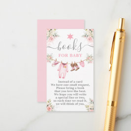 Tarjeta De Recepción A little Cowgirl Baby Shower Girl Books for Baby