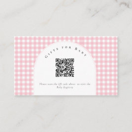 Tarjeta De Recepción A Little Duckling is on the Way Bow Baby Shower 