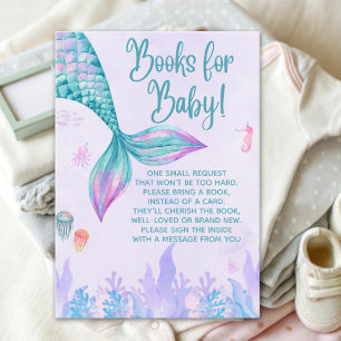 Tarjeta De Recepción a Little Mermaid is on her way, Girl